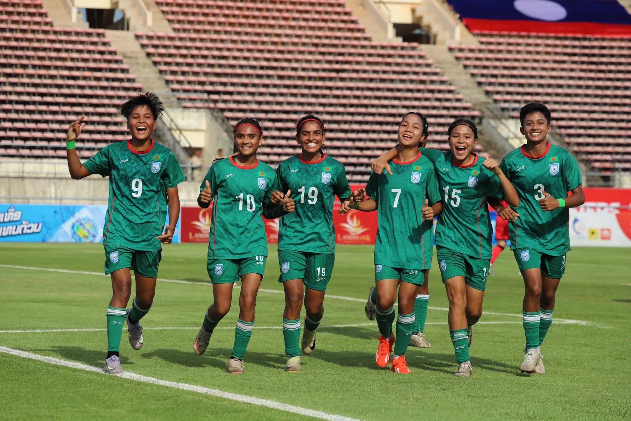 দক্ষিণ কোরিয়ার বিপক্ষে প্রথমার্ধে ১-১ সমতায় বাংলাদেশ